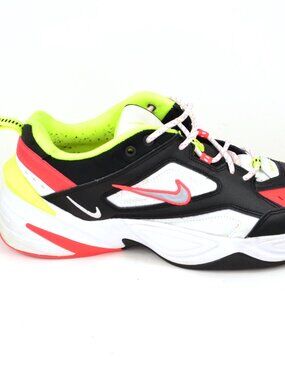 Nike M2K Tekno Men's Size 13 Black & Neon Athletic Sneakers C12969-003